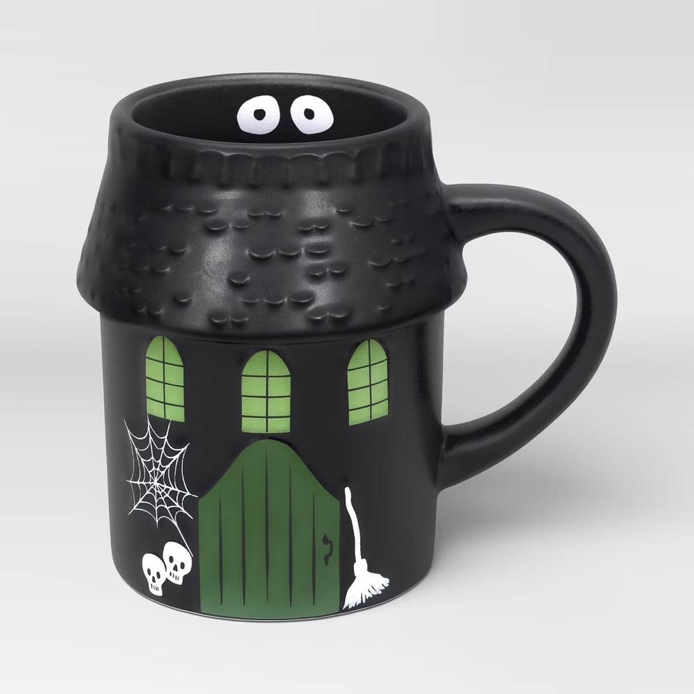 Hyde And EEK! Boutique Halloween Dolomite Material Haunted House Mug 16 oz 2025